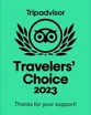 Tripadvisor Travellers' Choice 2023