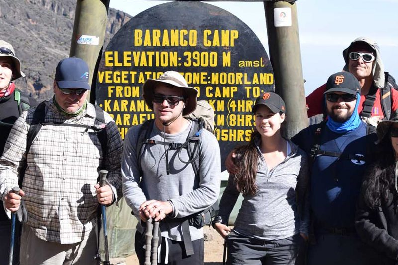 9 Days Lemosho Route Itinerary