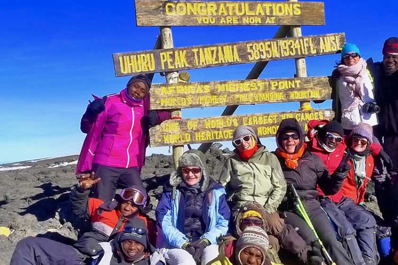 6 Days Shira Route Itinerary